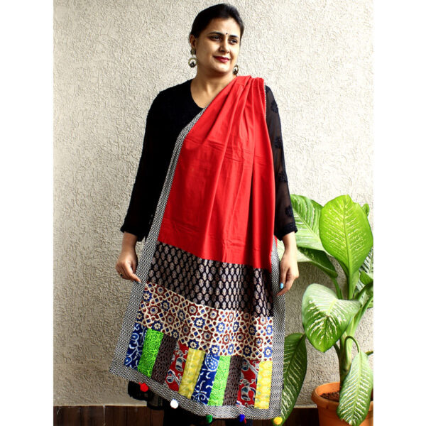 Dupatta, Stole, Patchwork