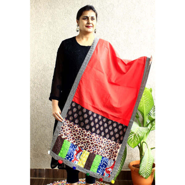 Dupatta, Stole, Patchwork