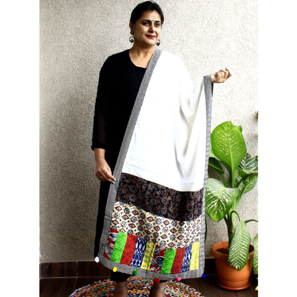 Dupatta, Stole, Patchwork