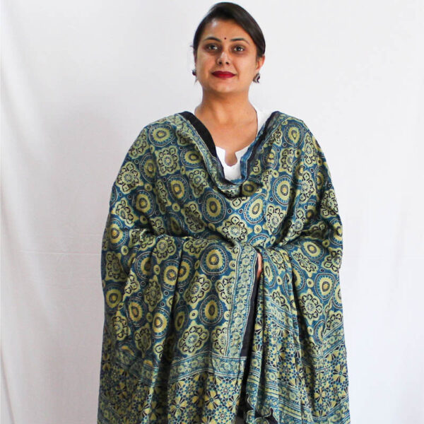 Ajrakh Dupatta