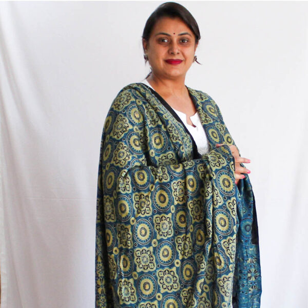 Ajrakh Dupatta