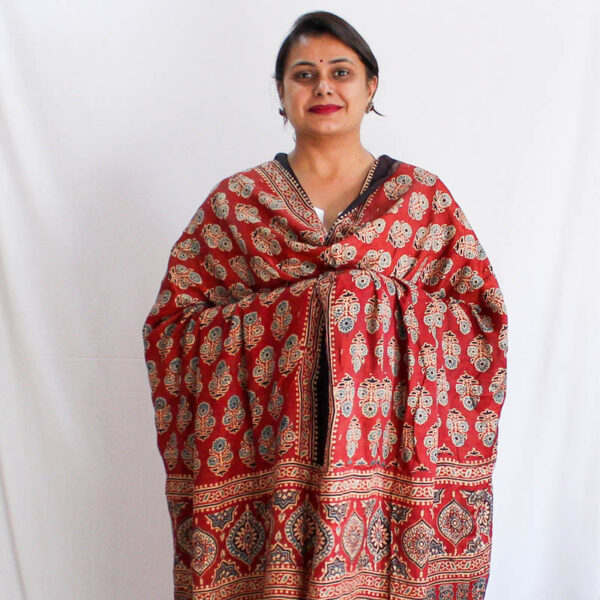 Ajrakh Dupatta